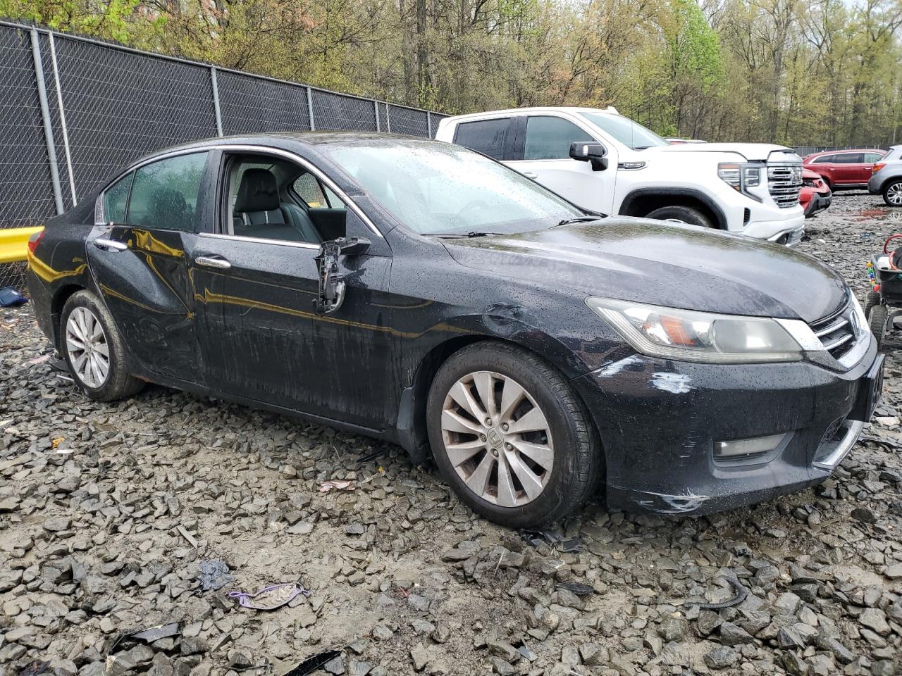 2014 Honda Accord Black vin: 1HGCR2F83EA304776