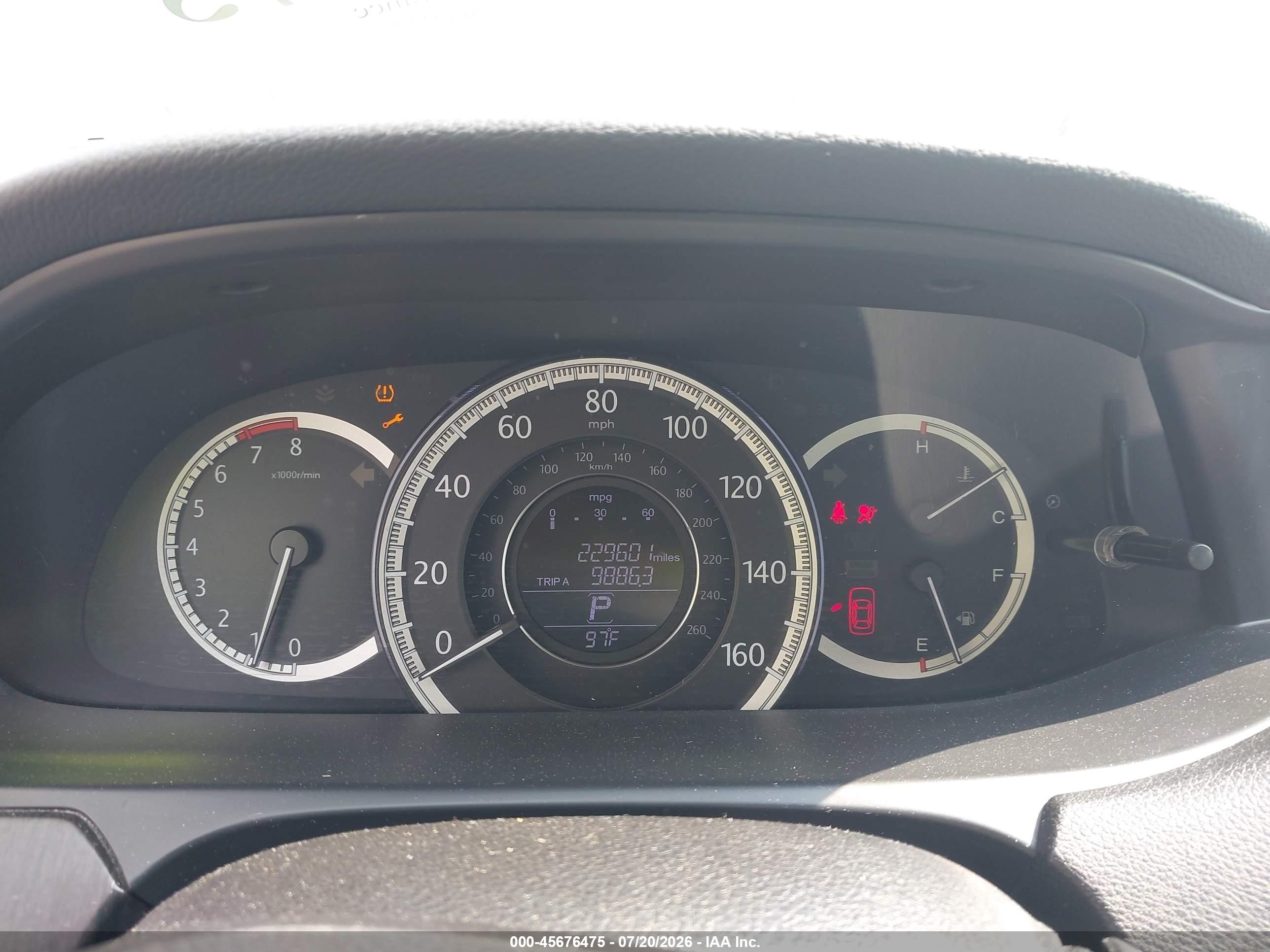 2015 Honda Accord Ex-l Белый vin: 1HGCR2F83FA004835