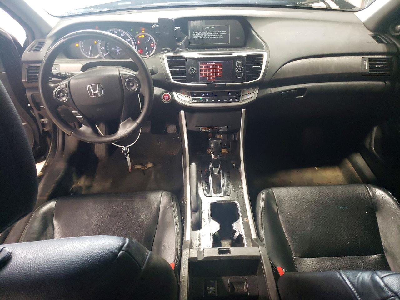 2015 Honda Accord Exl Black vin: 1HGCR2F83FA006858