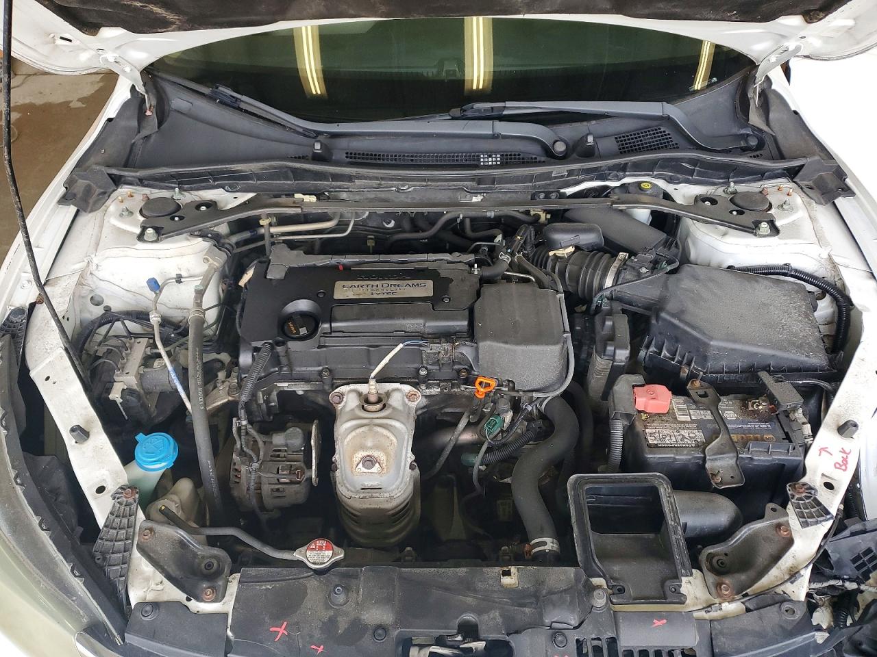 2015 Honda Accord Exl White vin: 1HGCR2F83FA014541