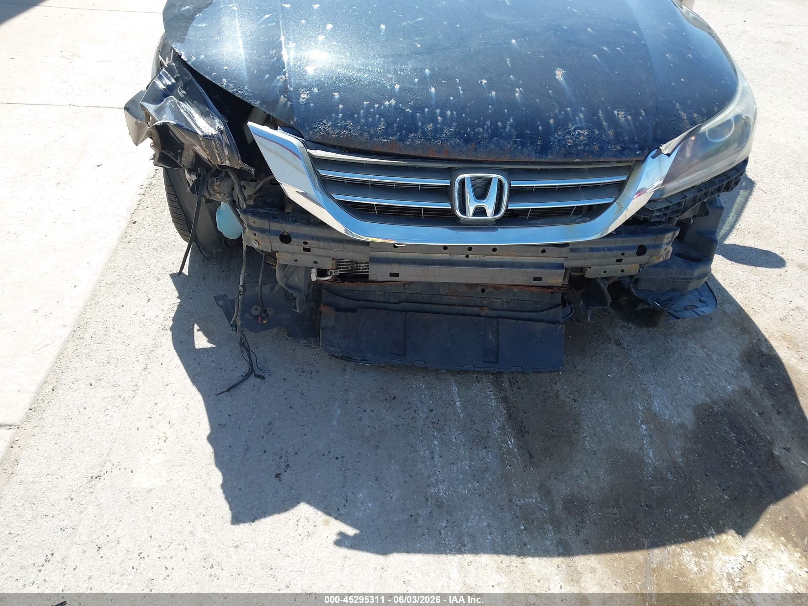 2015 Honda Accord Ex-l Black vin: 1HGCR2F83FA094634