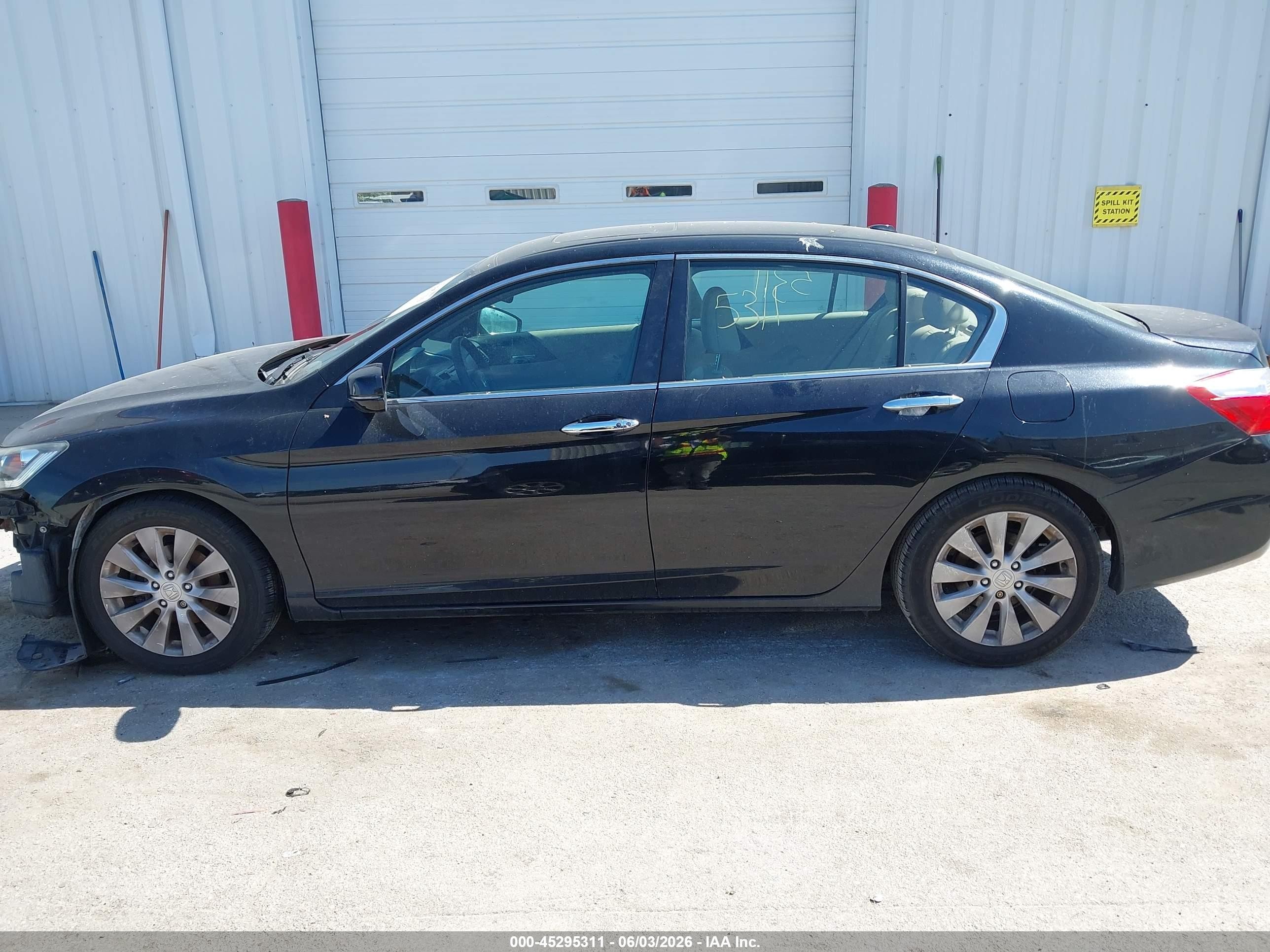 2015 Honda Accord Ex-l Black vin: 1HGCR2F83FA094634