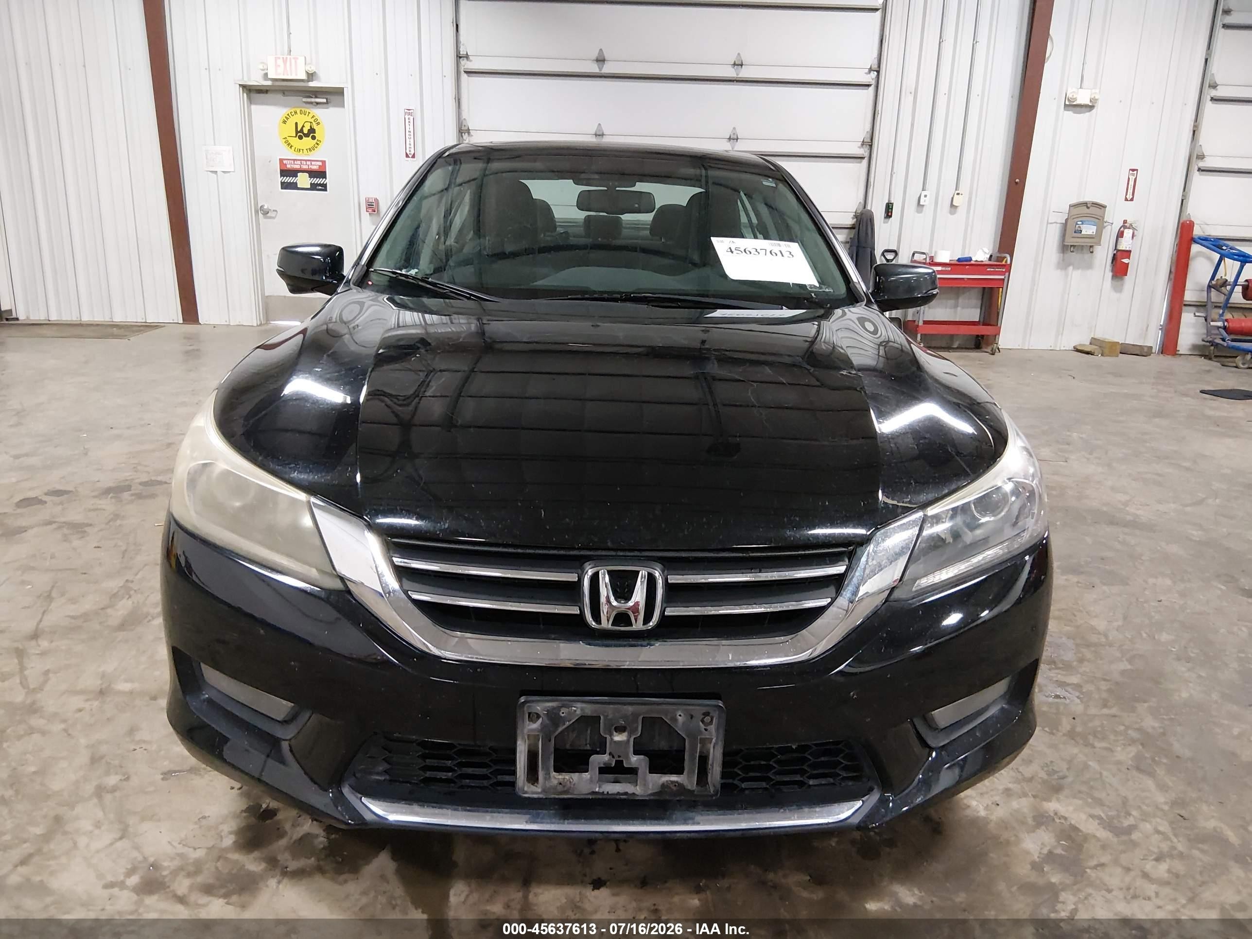 2015 Honda Accord Ex-l Black vin: 1HGCR2F83FA119760