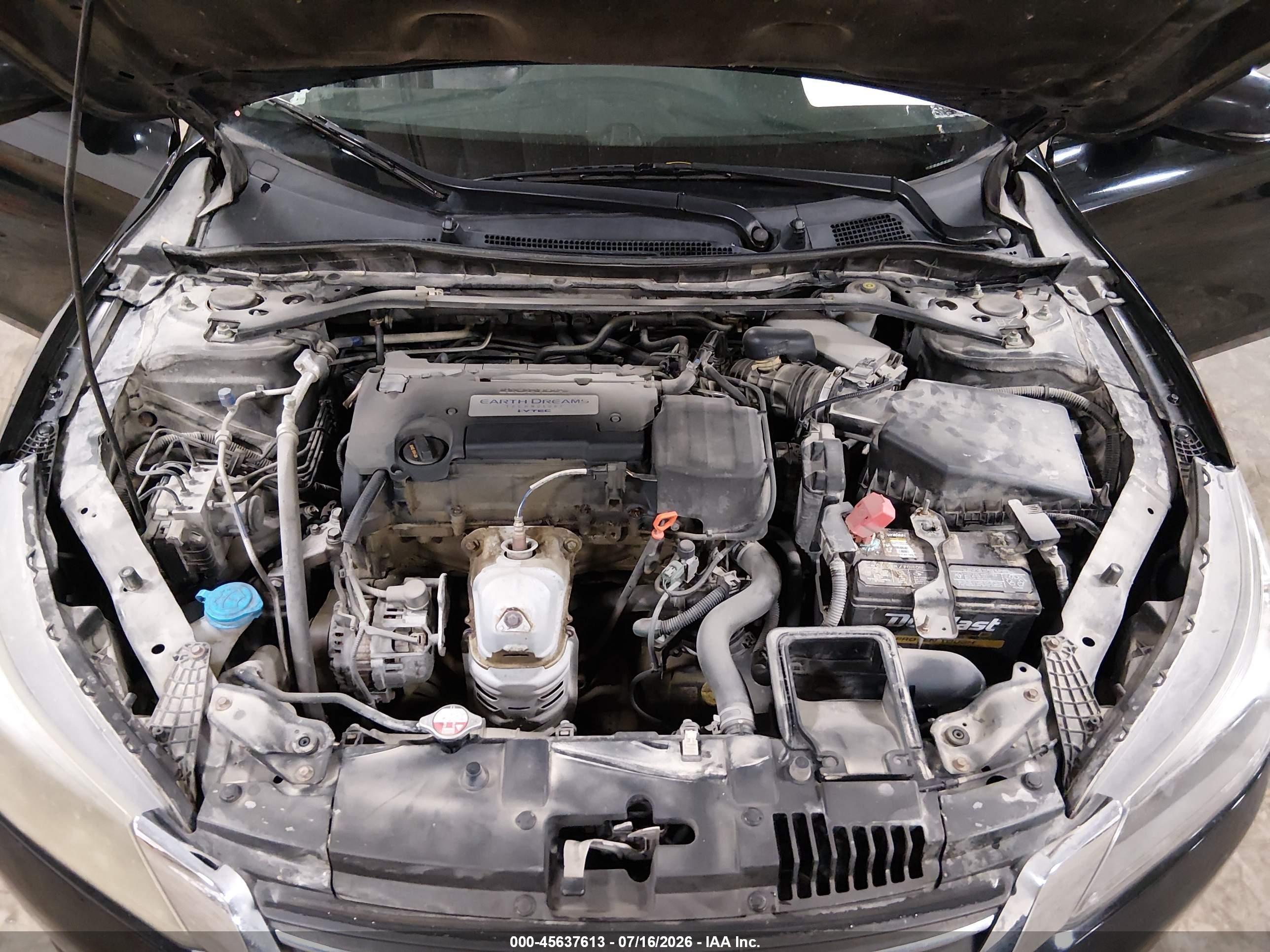 2015 Honda Accord Ex-l Black vin: 1HGCR2F83FA119760