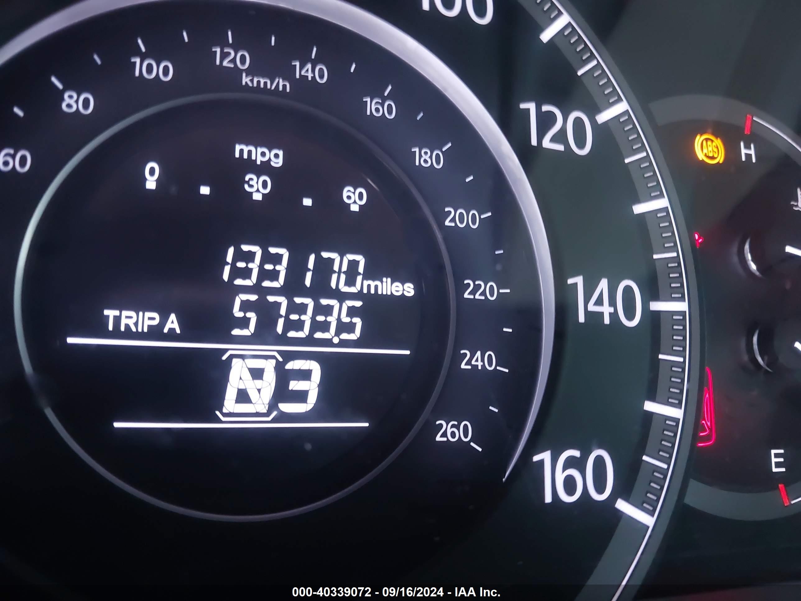 2015 Honda Accord Ex-l Maroon vin: 1HGCR2F83FA122660