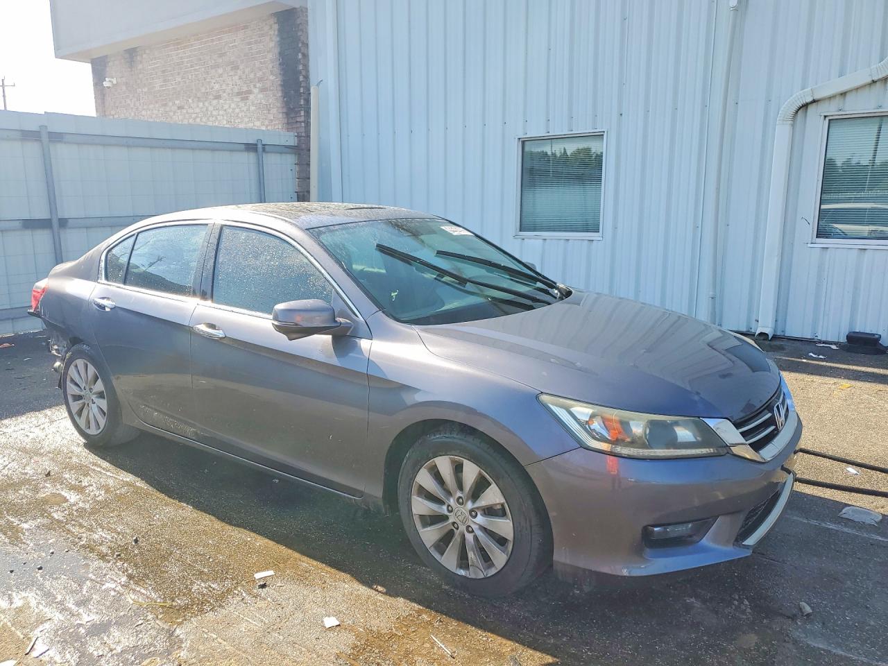 2015 Honda Accord Exl Gray vin: 1HGCR2F83FA153276