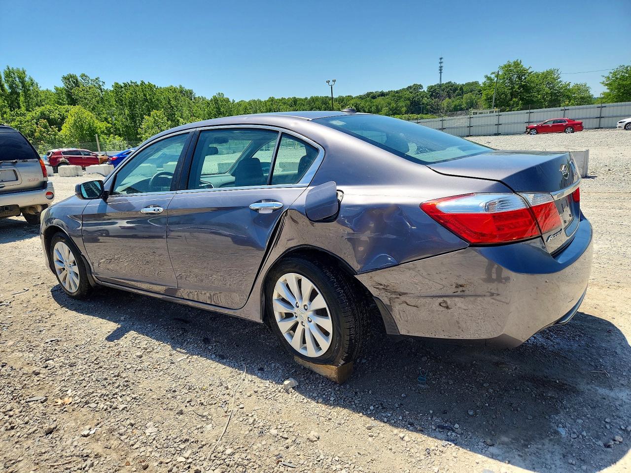 2015 Honda Accord Exl Gray vin: 1HGCR2F83FA155013