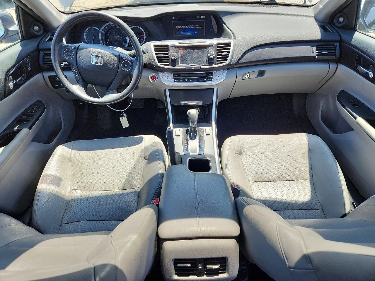 2015 Honda Accord Exl Gray vin: 1HGCR2F83FA155013