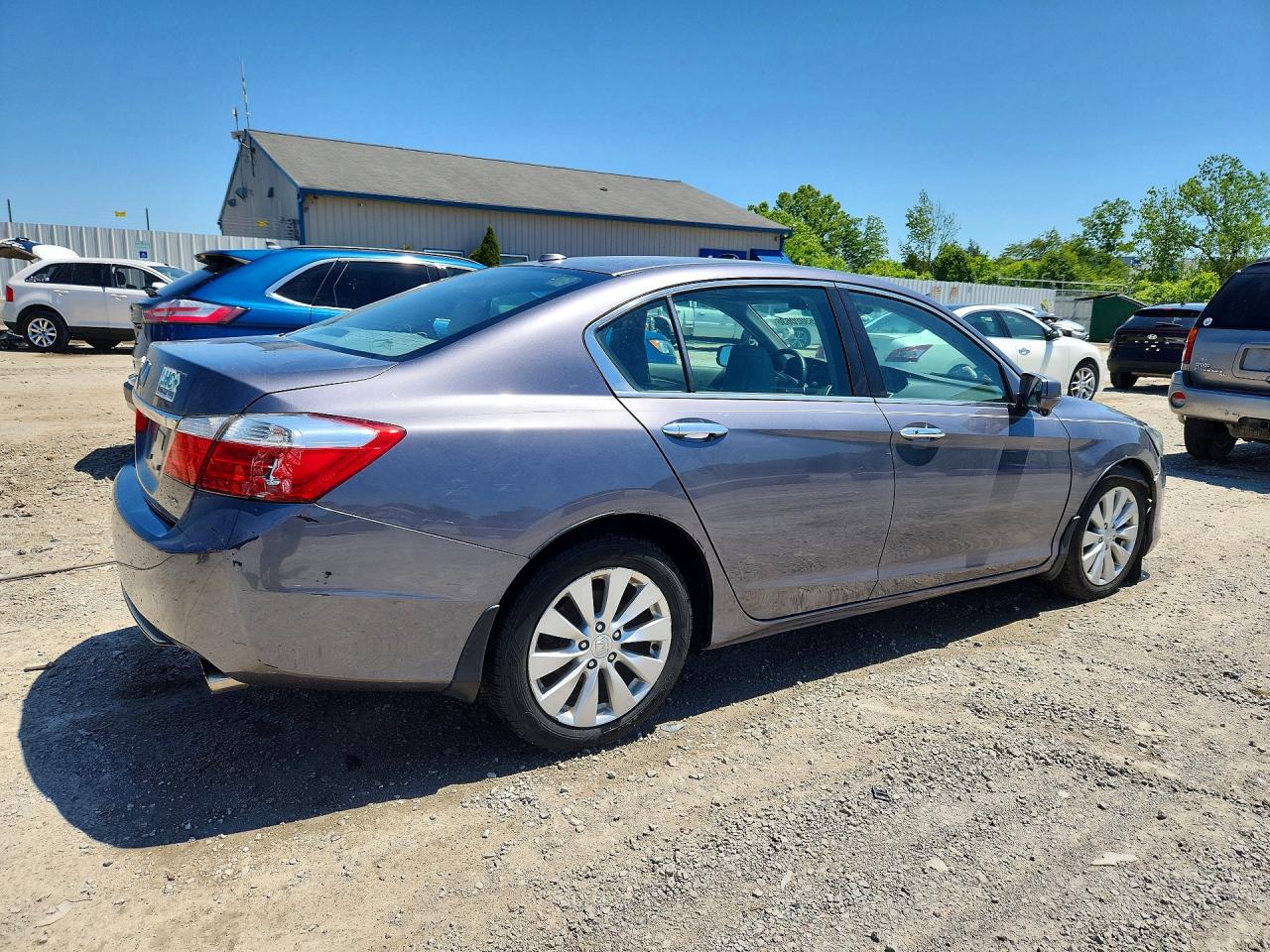 2015 Honda Accord Exl Gray vin: 1HGCR2F83FA155013