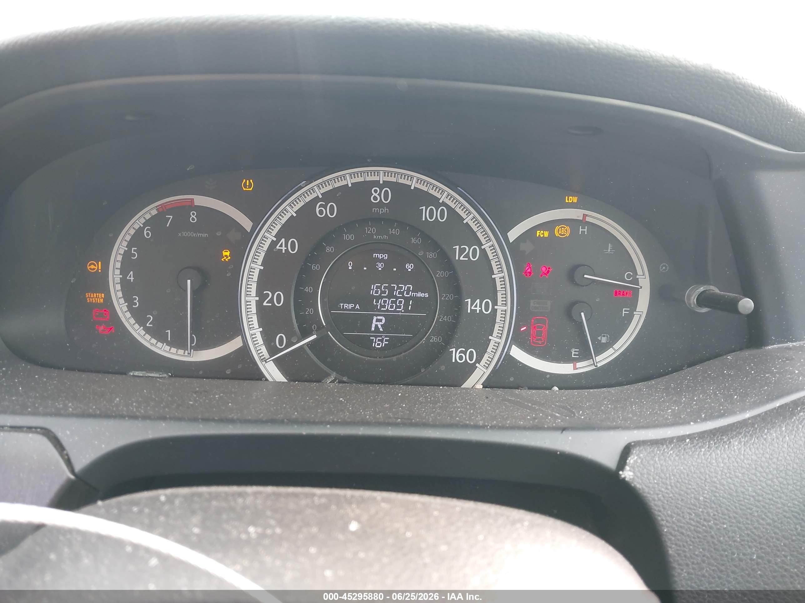 2015 Honda Accord Ex-l Gray vin: 1HGCR2F83FA158526