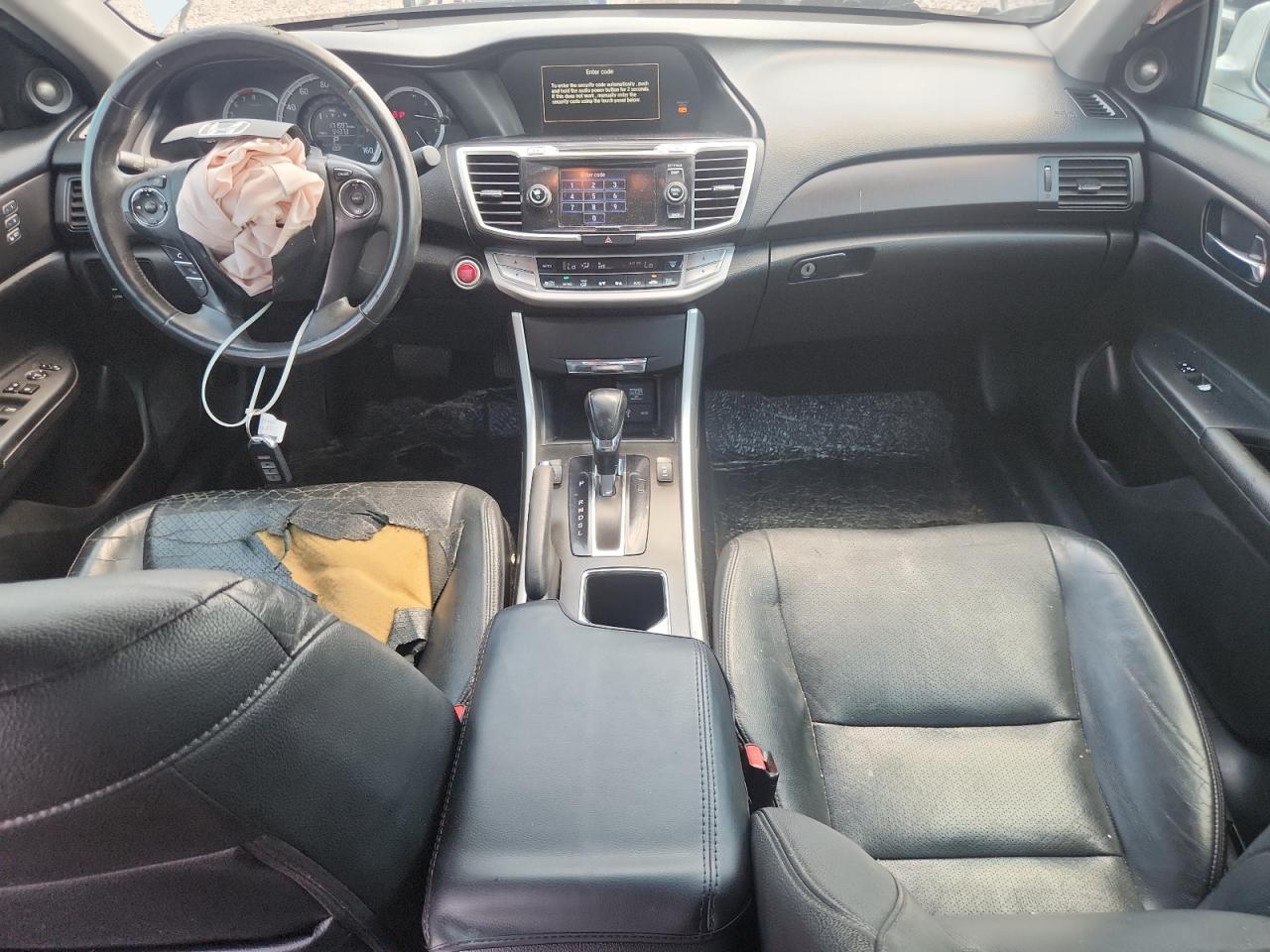 2015 Honda Accord Exl Silver vin: 1HGCR2F83FA177044