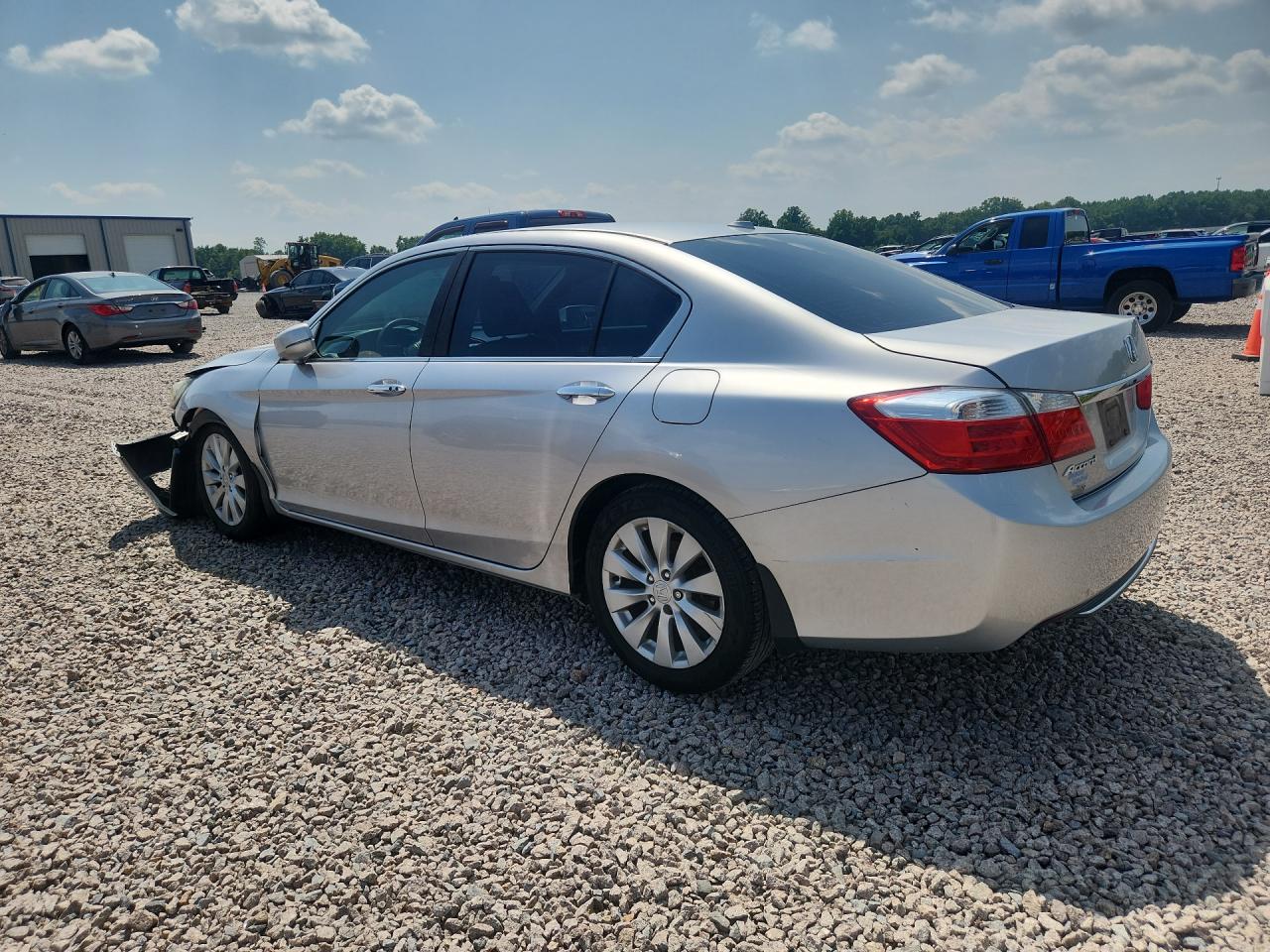2015 Honda Accord Exl Silver vin: 1HGCR2F83FA177044