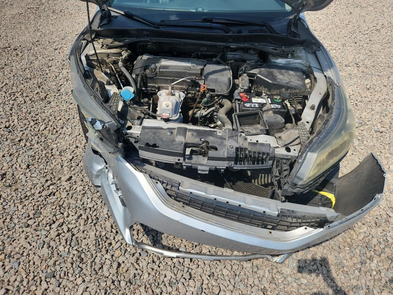 2015 Honda Accord Exl Silver vin: 1HGCR2F83FA177044