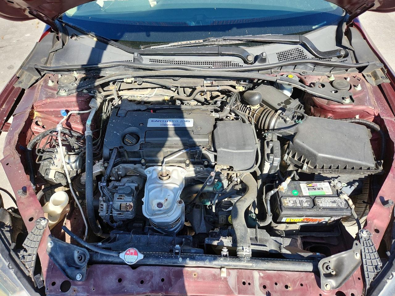 2015 Honda Accord Exl Maroon vin: 1HGCR2F83FA180381