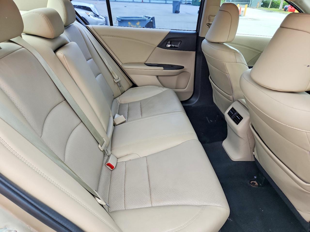 2015 Honda Accord Exl Beige vin: 1HGCR2F83FA196855