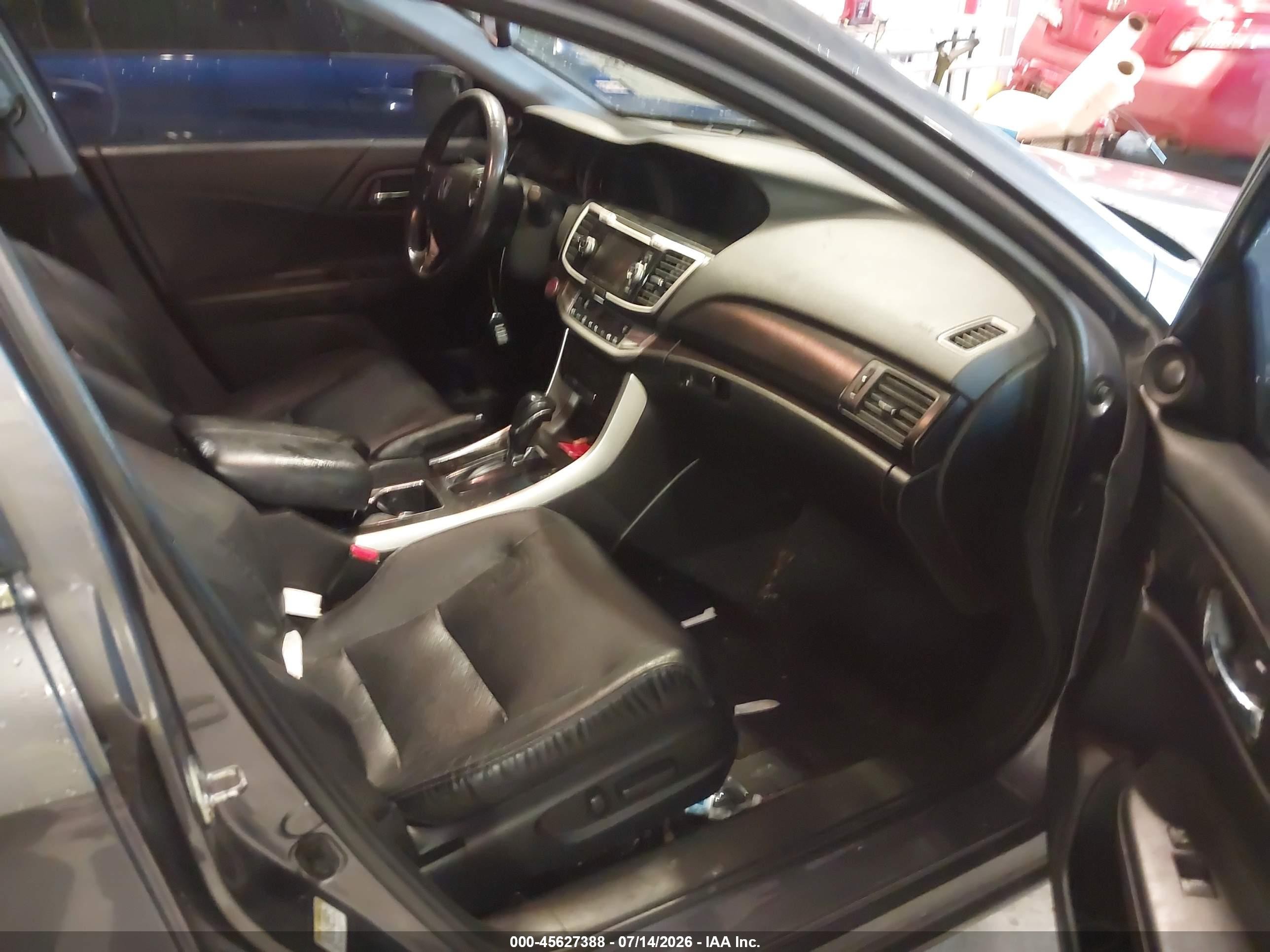 2015 Honda Accord Ex-l Green vin: 1HGCR2F83FA203447