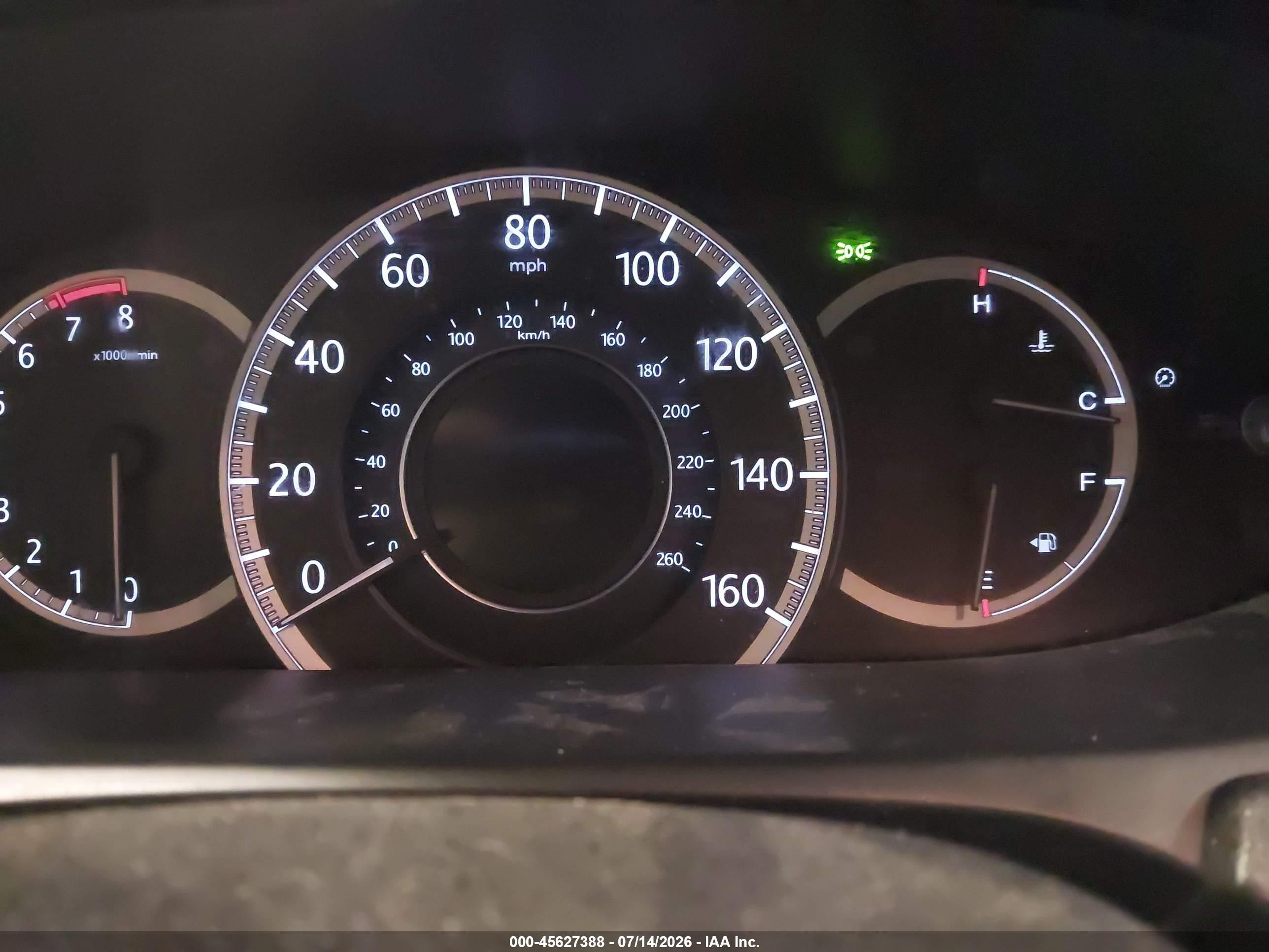 2015 Honda Accord Ex-l Green vin: 1HGCR2F83FA203447