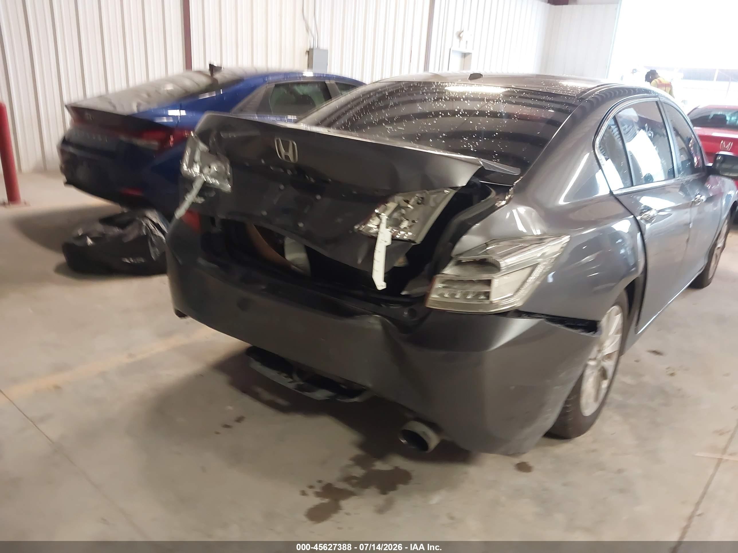 2015 Honda Accord Ex-l Green vin: 1HGCR2F83FA203447