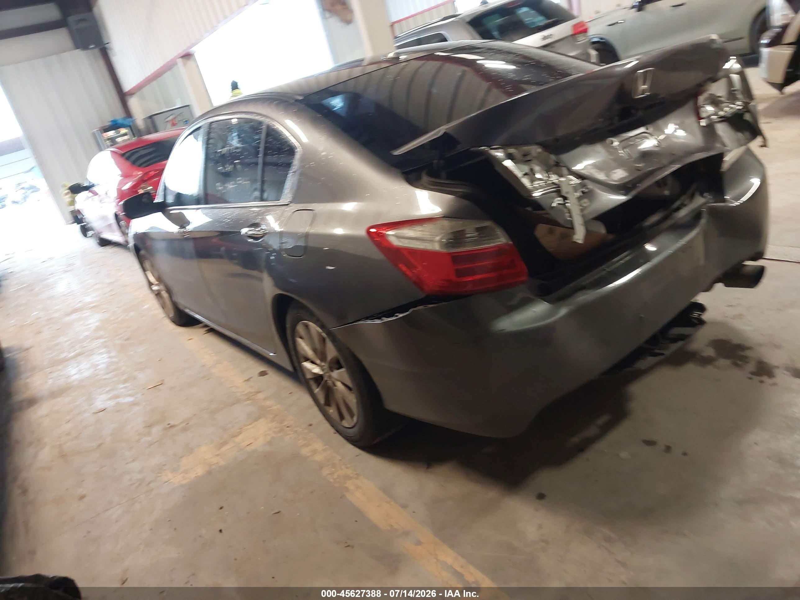 2015 Honda Accord Ex-l Green vin: 1HGCR2F83FA203447