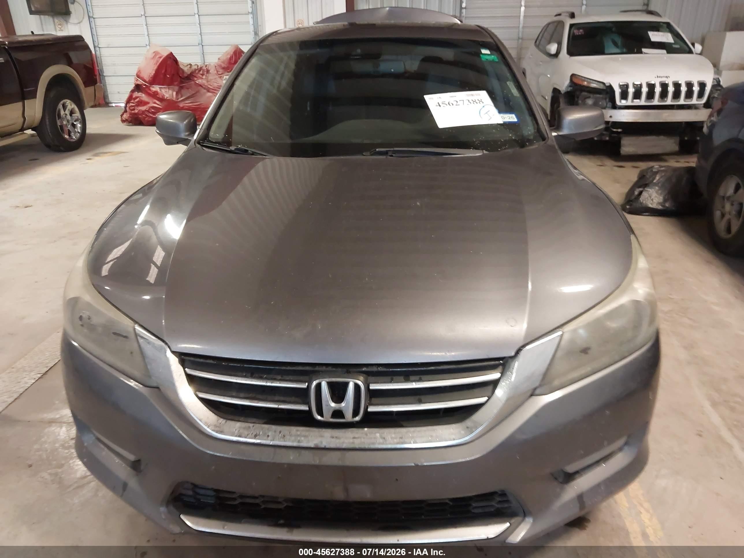 2015 Honda Accord Ex-l Green vin: 1HGCR2F83FA203447