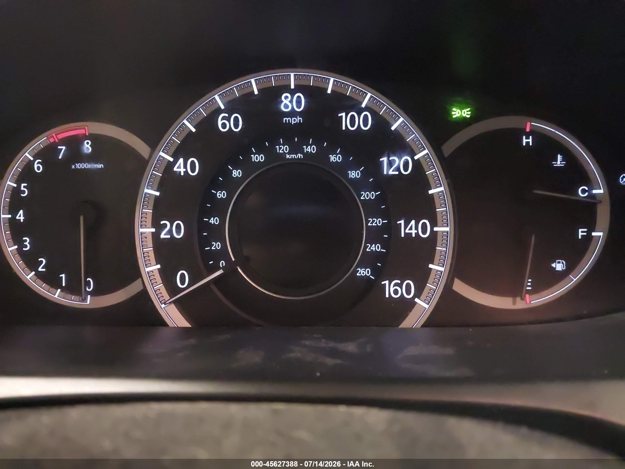 2015 Honda Accord Ex-l Green vin: 1HGCR2F83FA203447