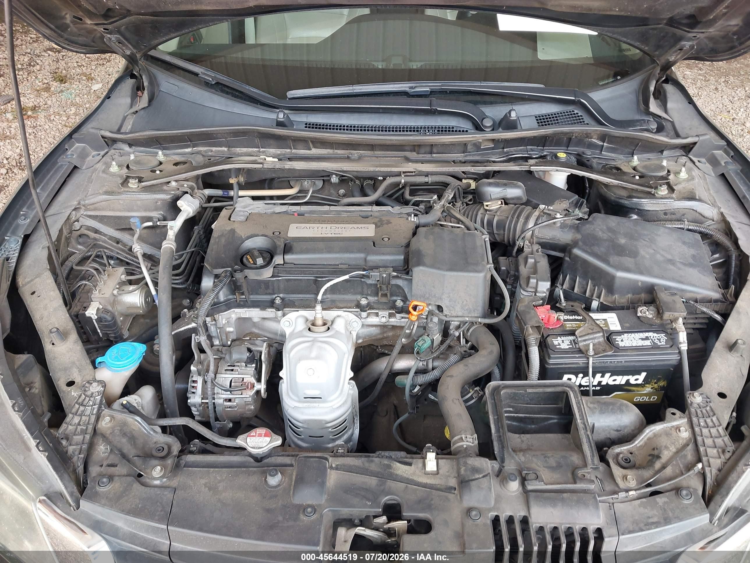2015 Honda Accord Ex-l Black vin: 1HGCR2F83FA226551