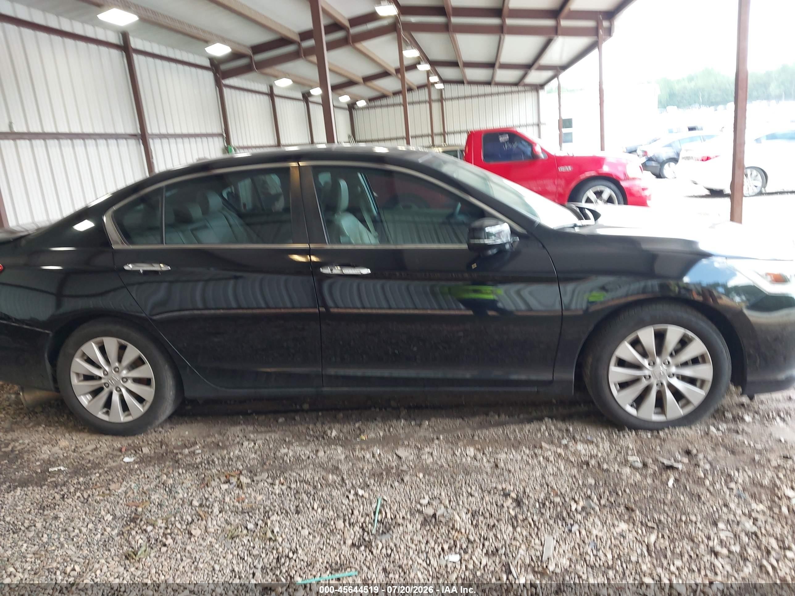 2015 Honda Accord Ex-l Black vin: 1HGCR2F83FA226551