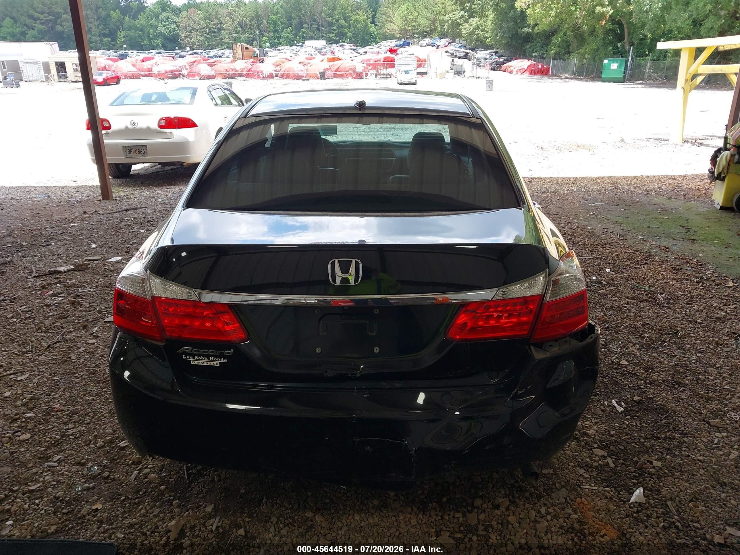 2015 Honda Accord Ex-l Black vin: 1HGCR2F83FA226551