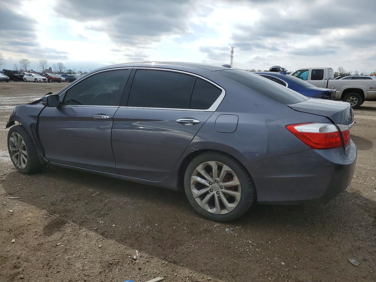 2015 Honda Accord Exl Gray vin: 1HGCR2F83FA801599