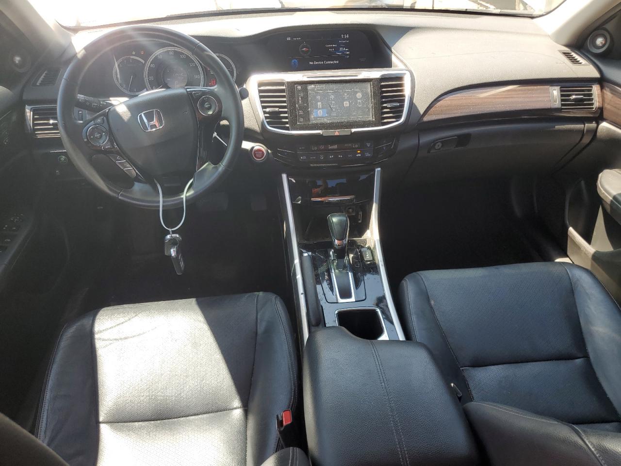 2016 Honda Accord Exl Gray vin: 1HGCR2F83GA182262