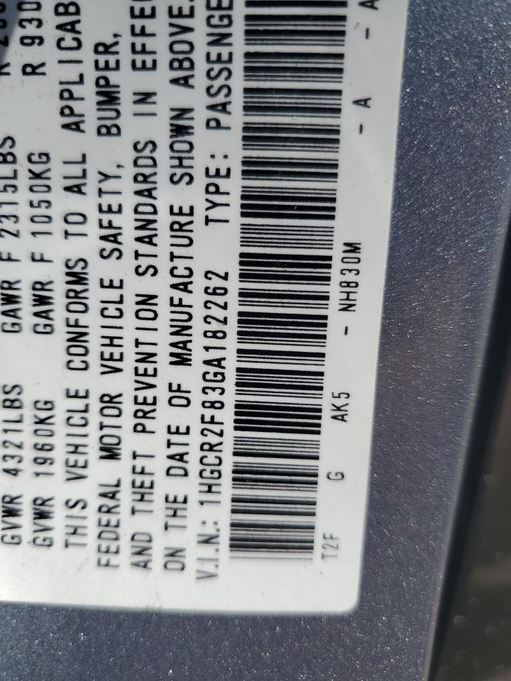 2016 Honda Accord Exl Gray vin: 1HGCR2F83GA182262