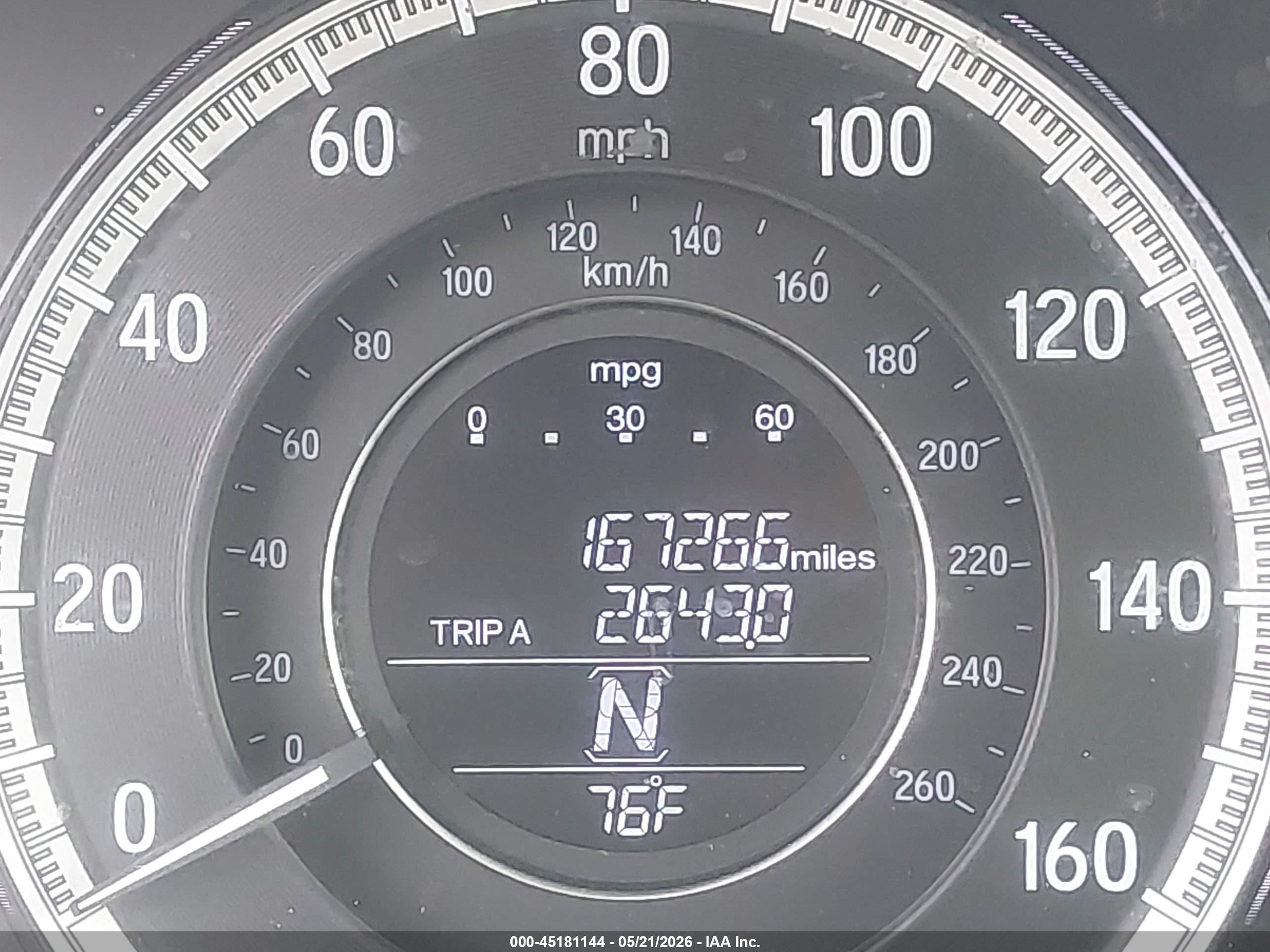 2017 Honda Accord Ex-l Серый vin: 1HGCR2F83HA164054