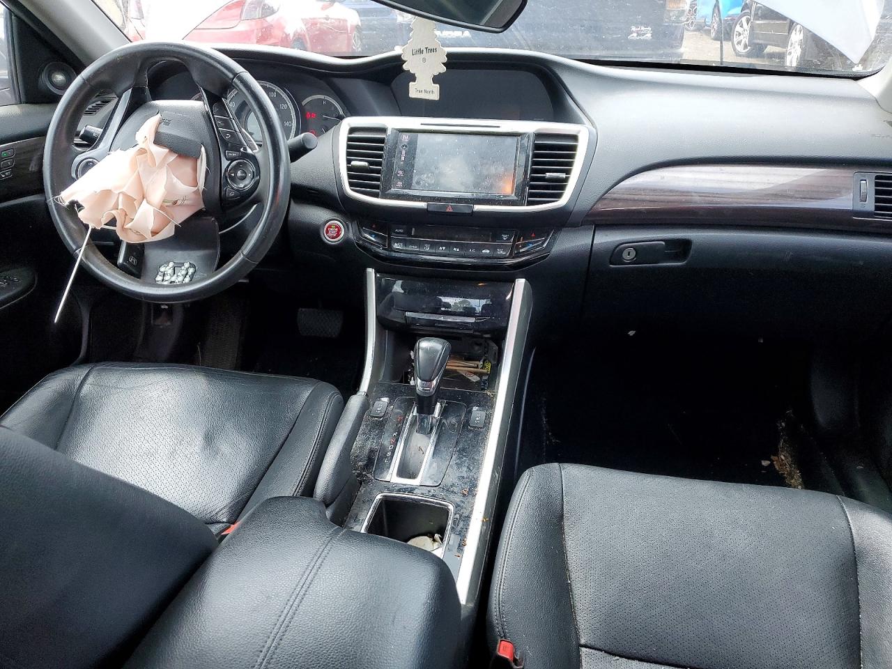 2017 Honda Accord Exl Серый vin: 1HGCR2F83HA281472