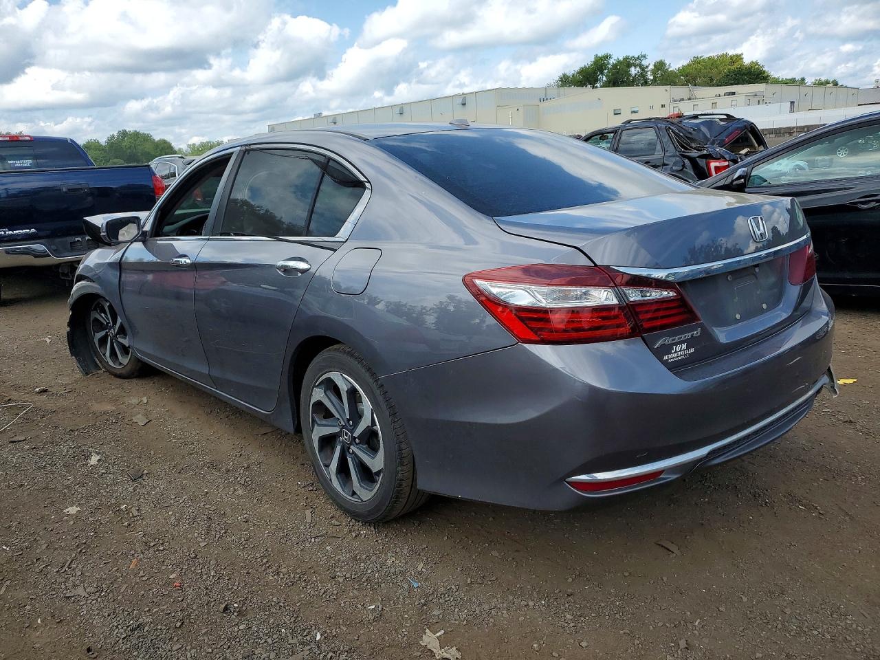 2017 Honda Accord Exl Серый vin: 1HGCR2F83HA281472