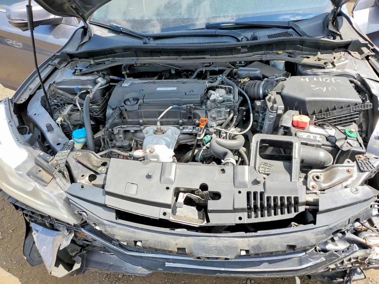 2017 Honda Accord Exl Серый vin: 1HGCR2F83HA281472