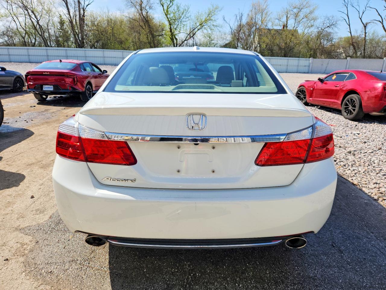 2013 Honda Accord Exl White vin: 1HGCR2F84DA018174