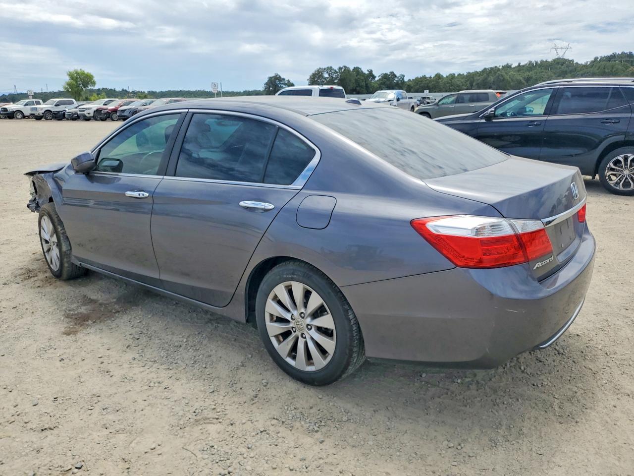 2013 Honda Accord Exl Серый vin: 1HGCR2F84DA045682