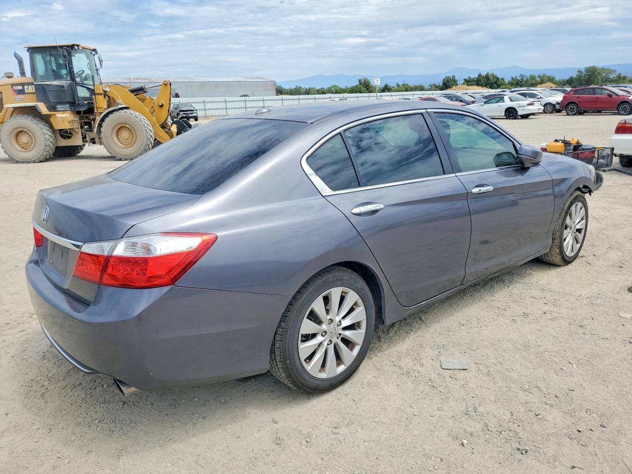 2013 Honda Accord Exl Серый vin: 1HGCR2F84DA045682