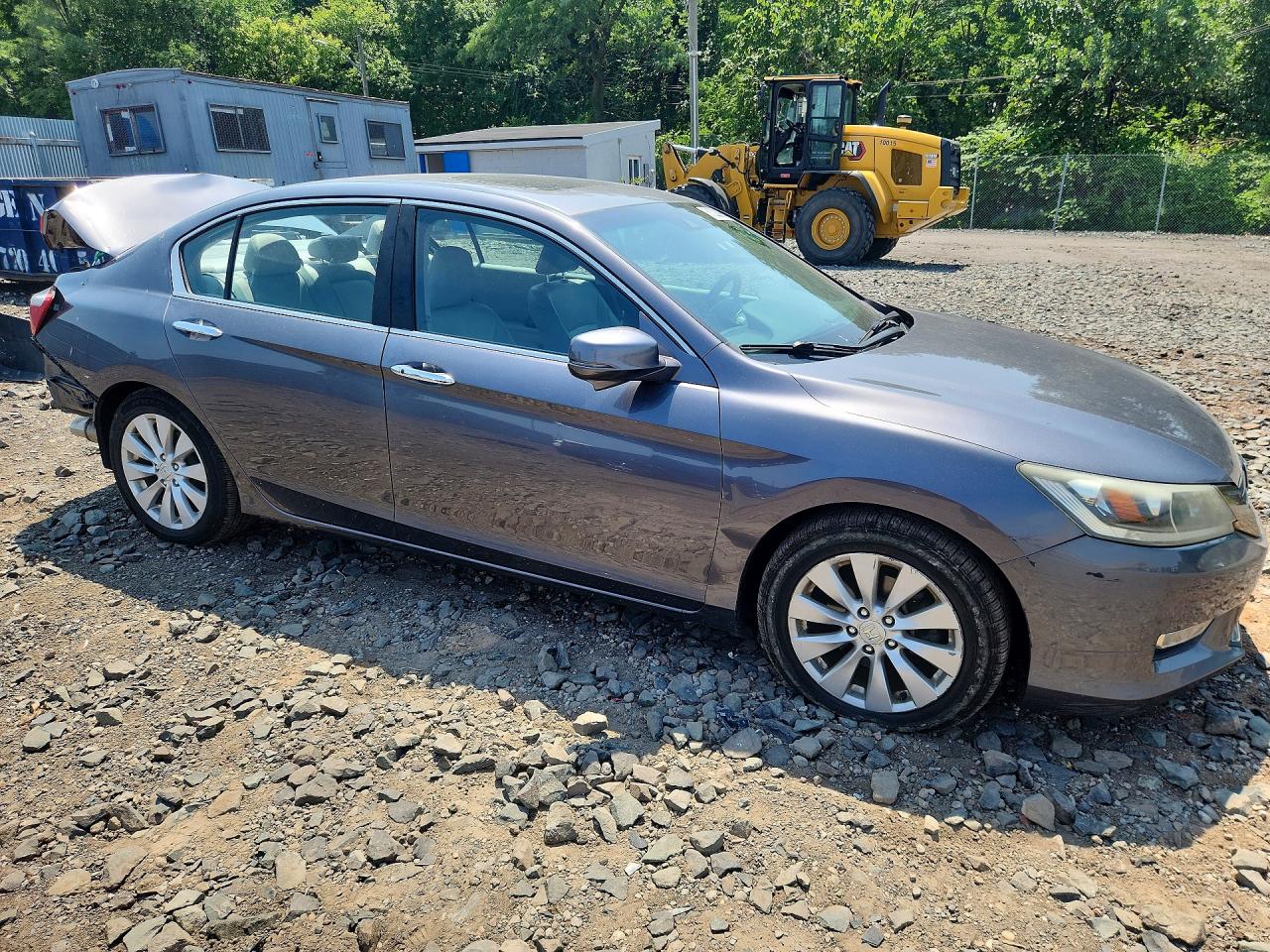2013 Honda Accord Exl Gray vin: 1HGCR2F84DA047531
