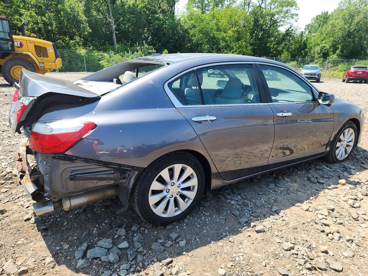 2013 Honda Accord Exl Gray vin: 1HGCR2F84DA047531