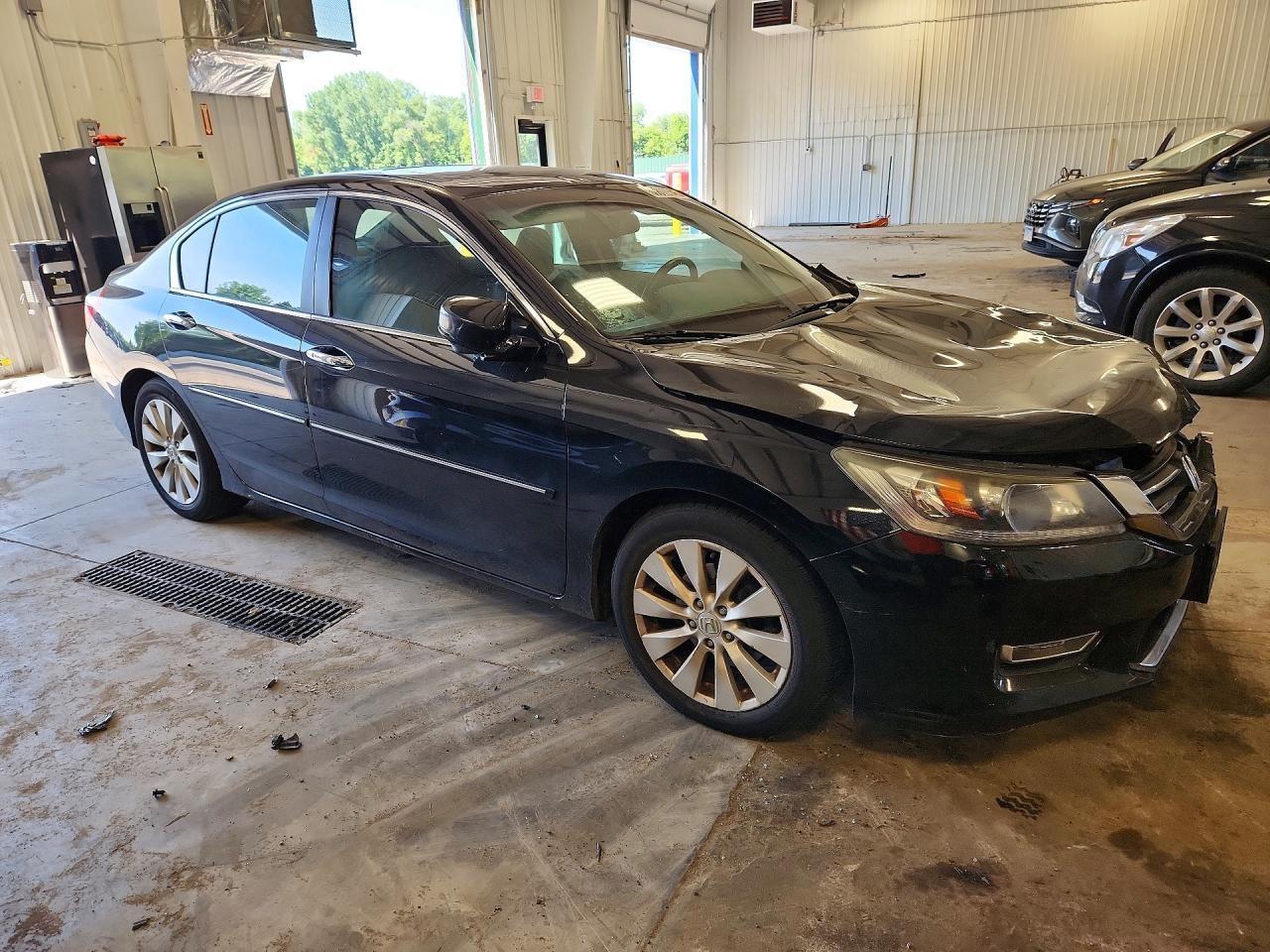 2013 Honda Accord Exl Black vin: 1HGCR2F84DA063714
