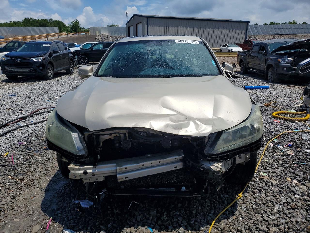 2013 Honda Accord Exl Желто-коричневый vin: 1HGCR2F84DA075040