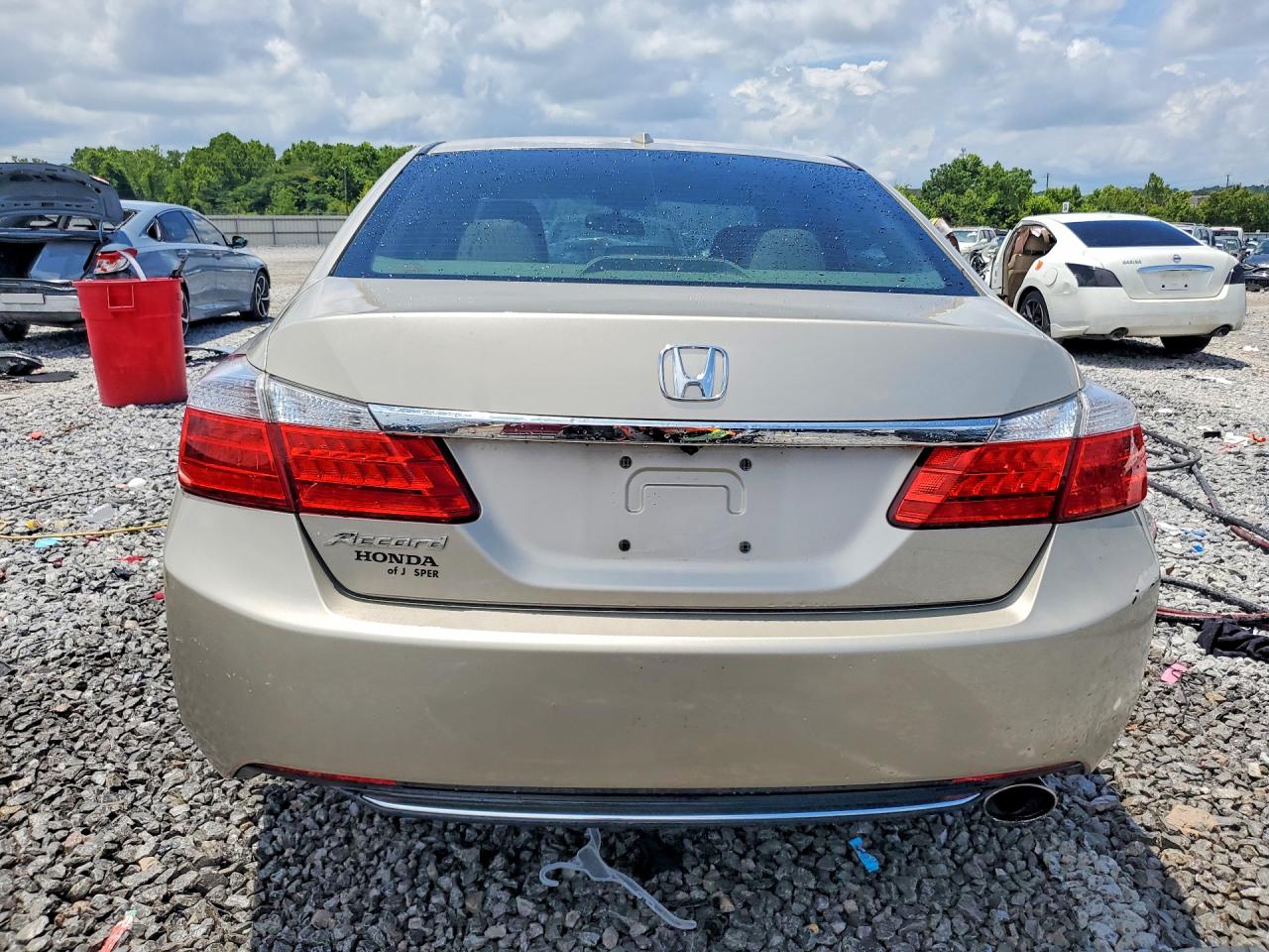 2013 Honda Accord Exl Желто-коричневый vin: 1HGCR2F84DA075040