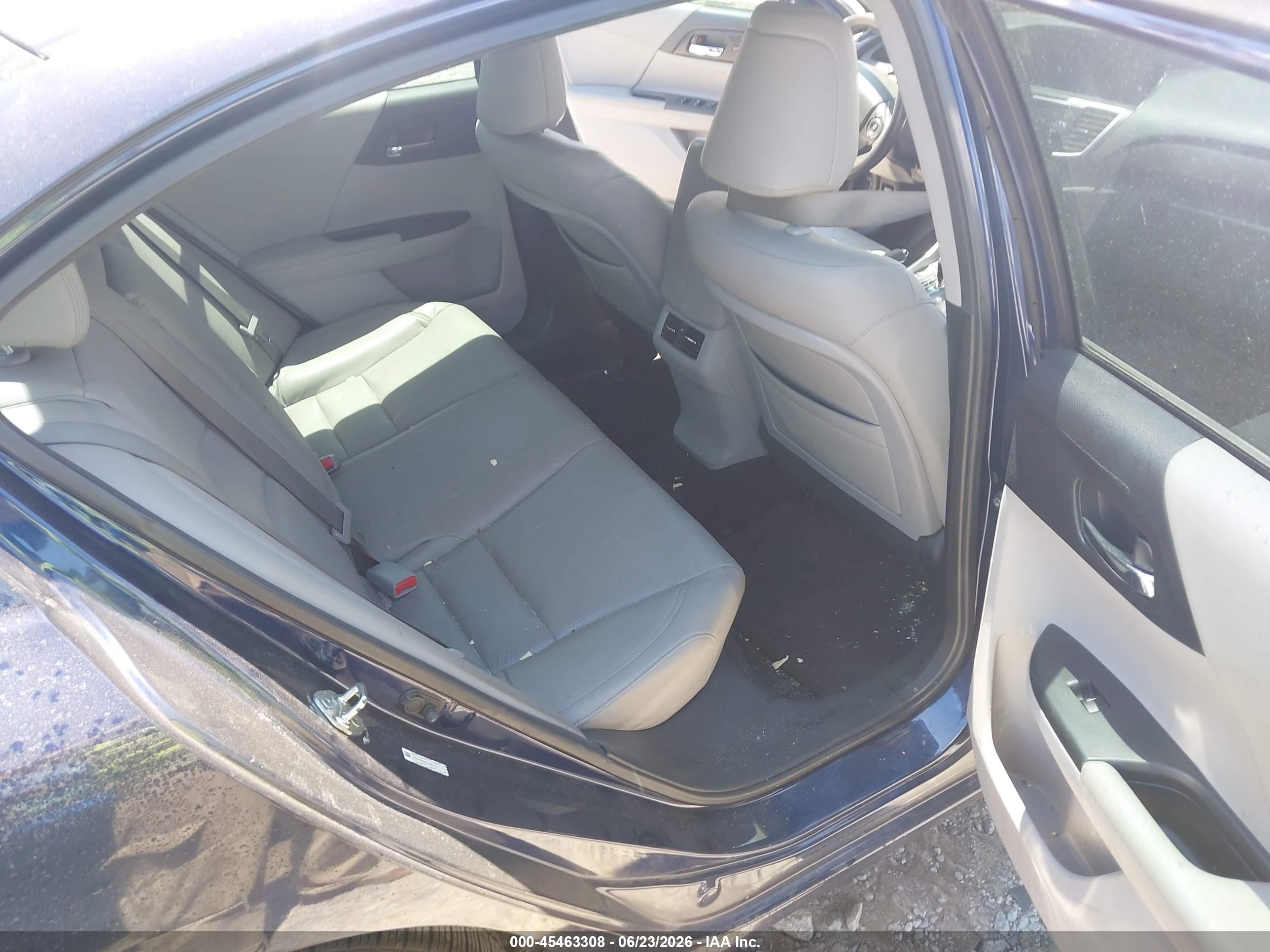 2013 Honda Accord Ex-l Blue vin: 1HGCR2F84DA087768