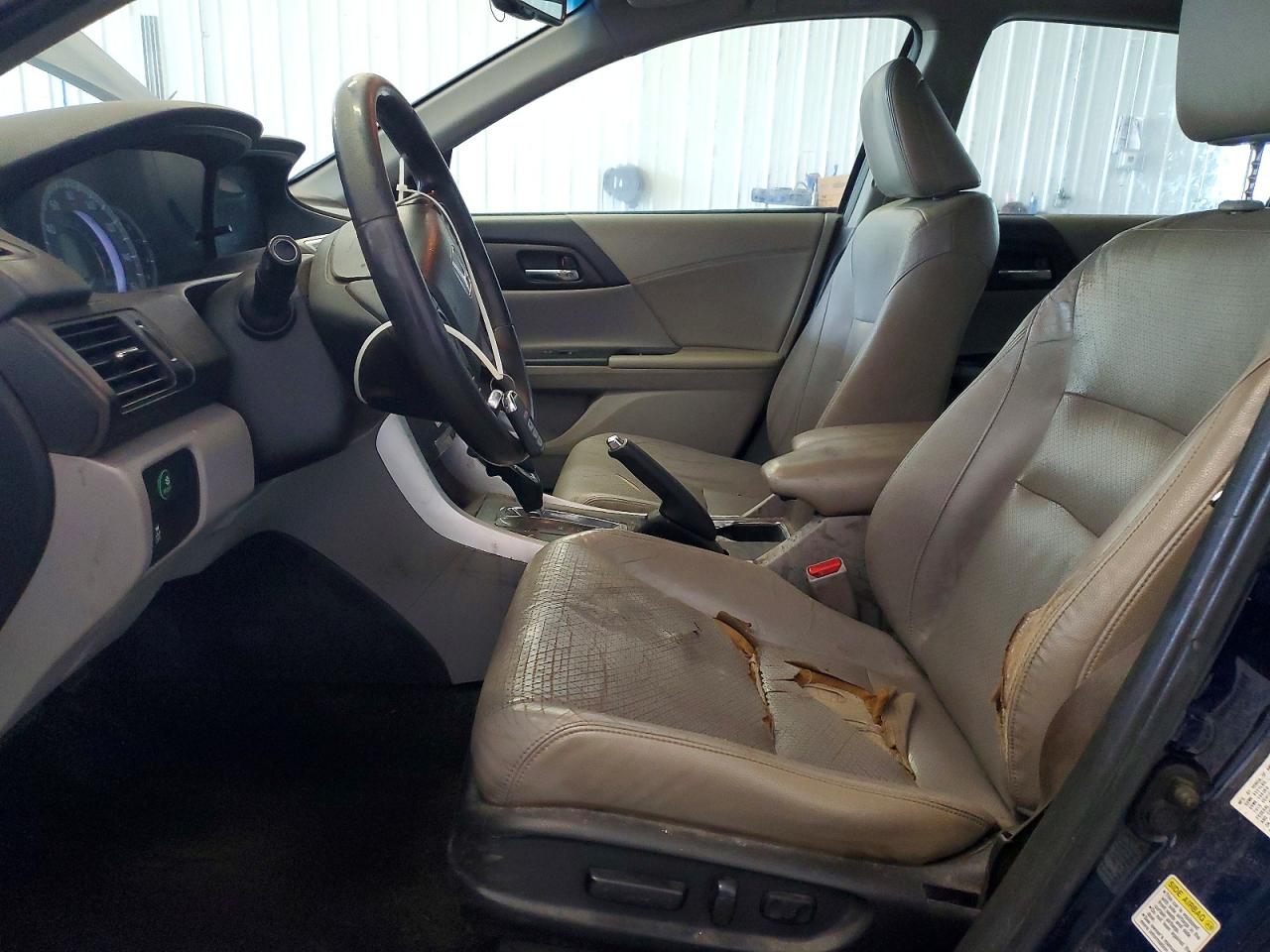 2013 Honda Accord Exl Blue vin: 1HGCR2F84DA138475