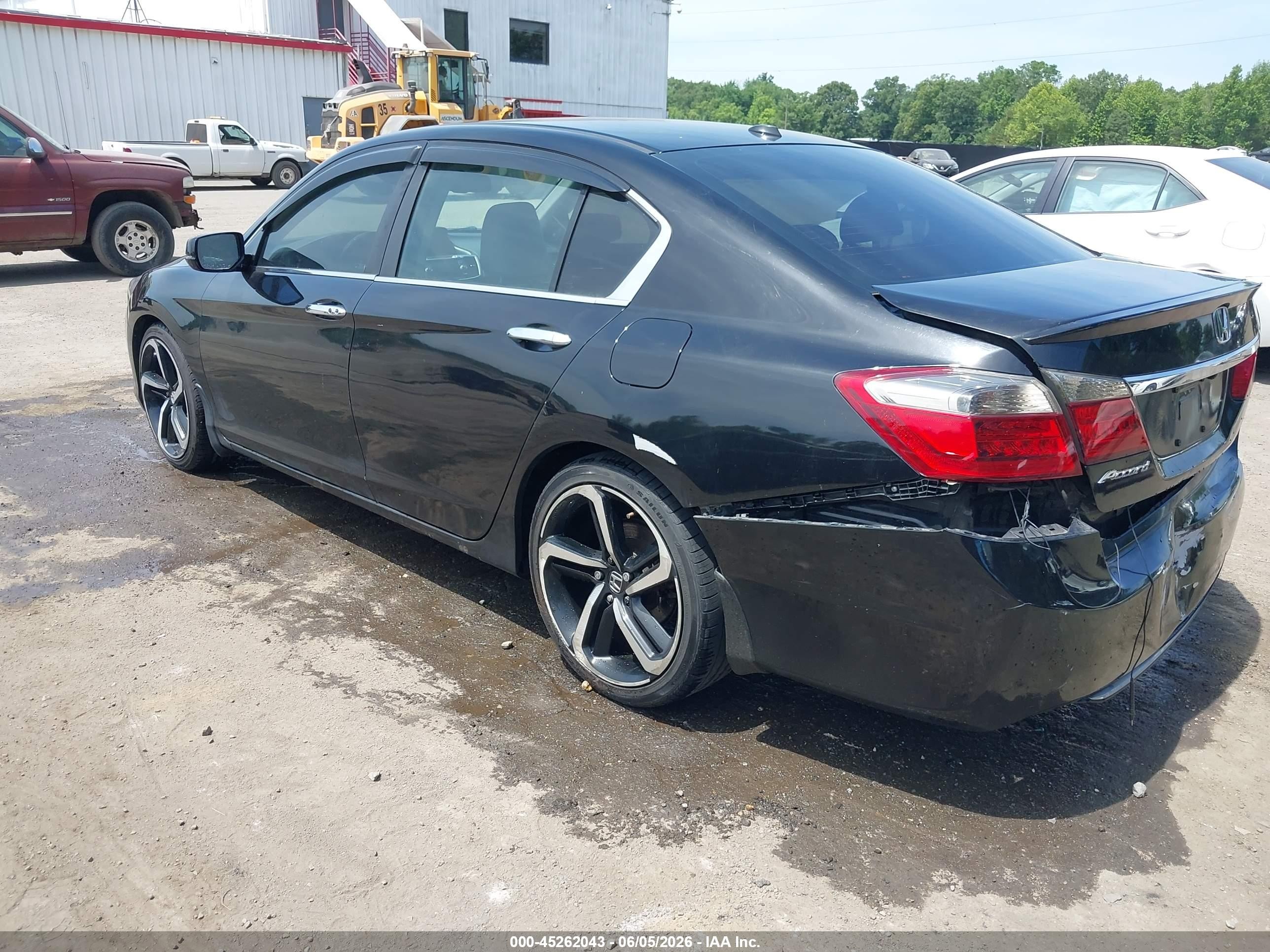 2013 Honda Accord Ex-l Черный vin: 1HGCR2F84DA146172