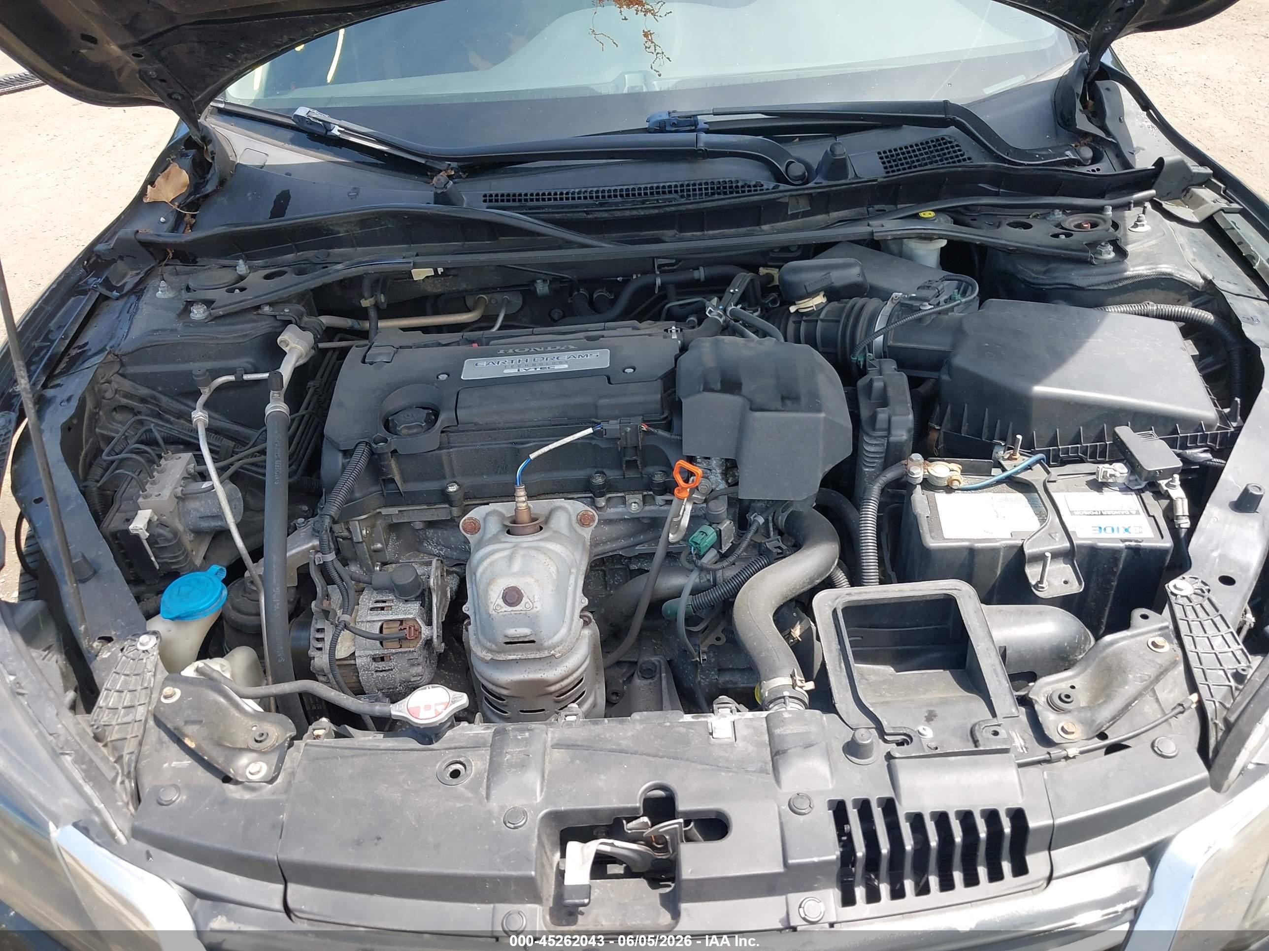 2013 Honda Accord Ex-l Черный vin: 1HGCR2F84DA146172