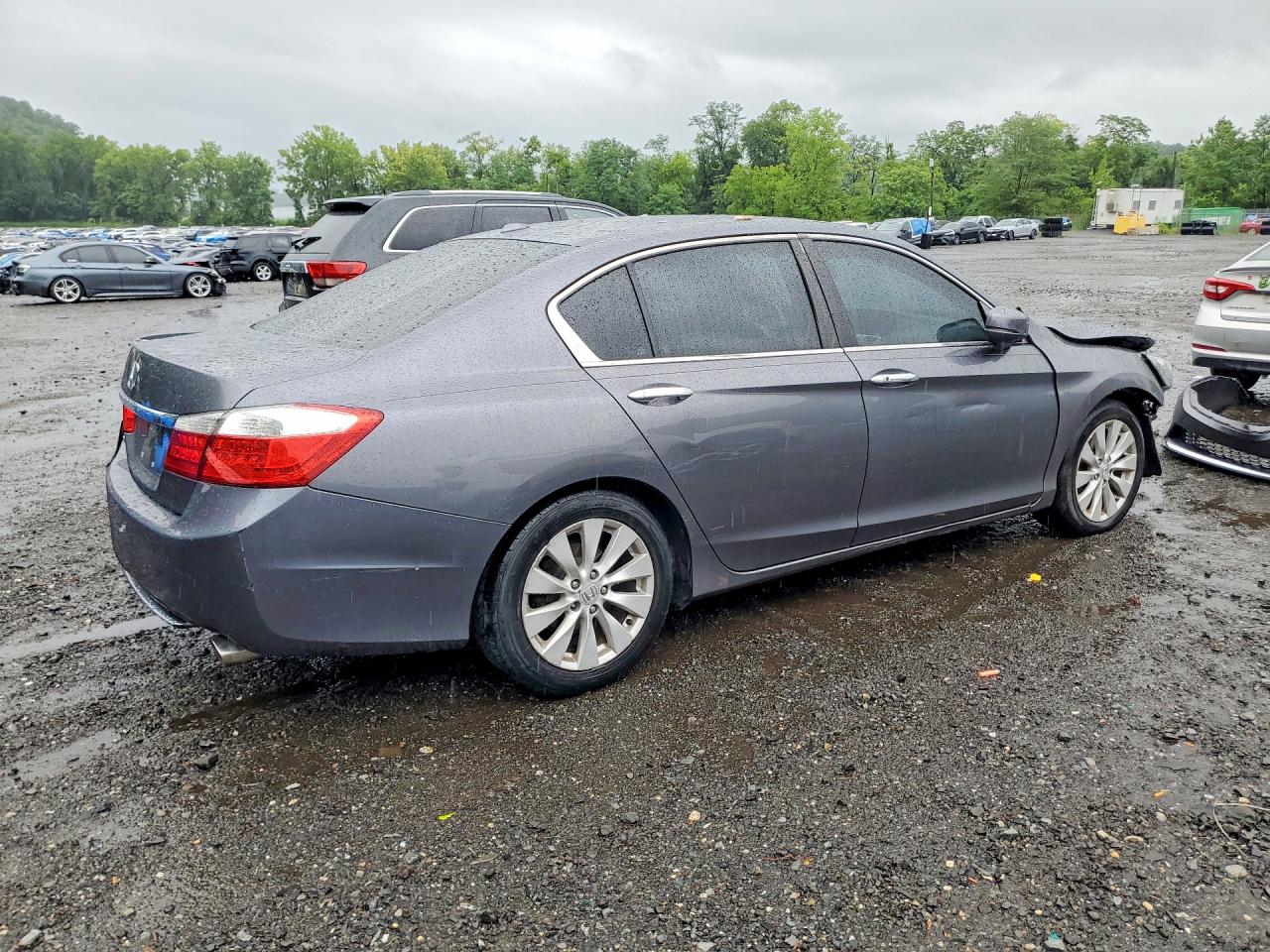 2013 Honda Accord Exl Gray vin: 1HGCR2F84DA148486