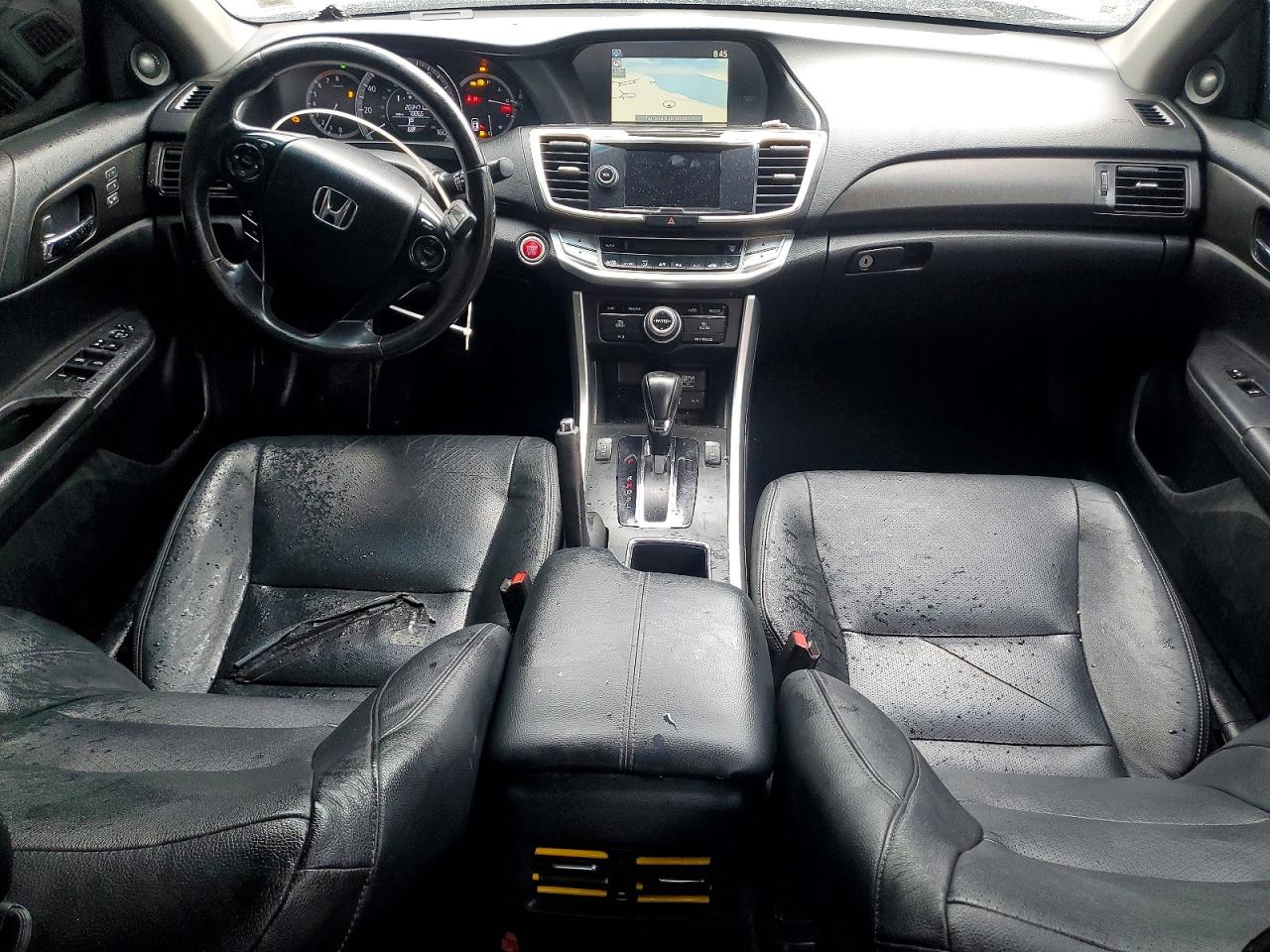 2013 Honda Accord Exl Gray vin: 1HGCR2F84DA148486