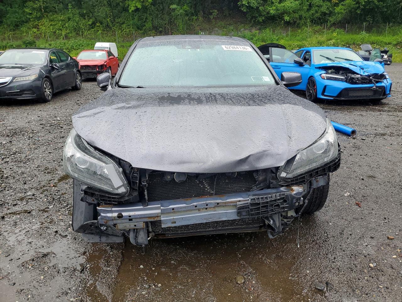 2013 Honda Accord Exl Gray vin: 1HGCR2F84DA148486